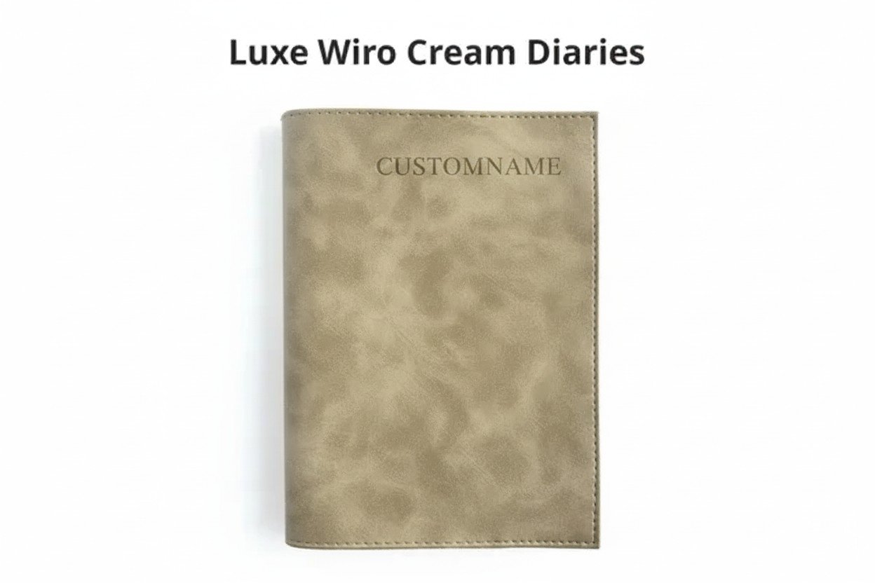 Luxe Diary – Premium Leather Notebook for Elegant Writing
